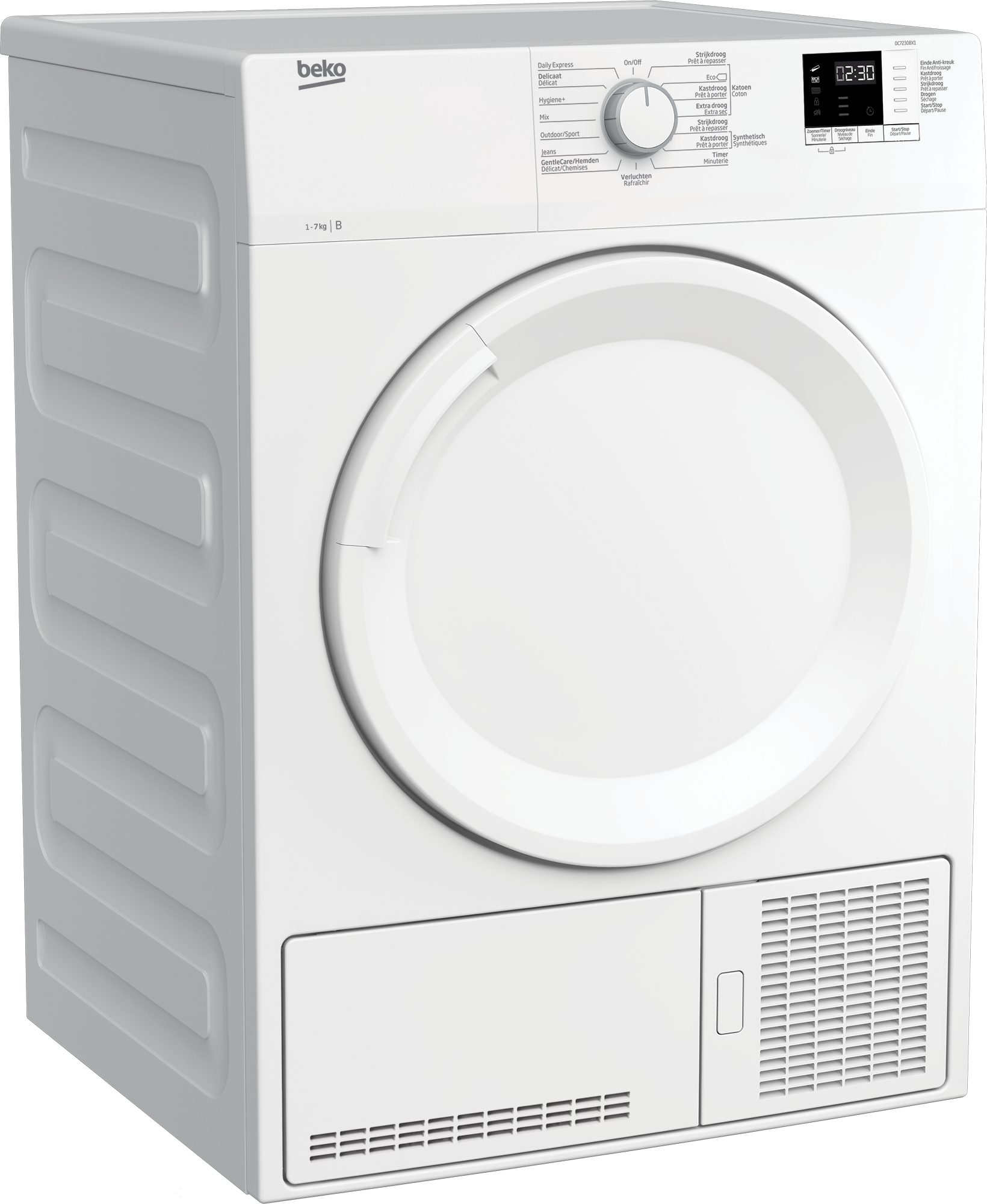 Beko DC7230BX1 tumble dryer Freestanding Front-load – image 2