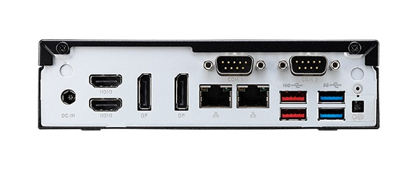 Shuttle Slim PC DH670 , S1700, 2x HDMI, 2x DP , 2x LAN, 2x COM, 8x USB – image 5