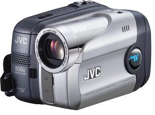JVC GR-DA30US camcorder Handheld camcorder CCD Black, Silver