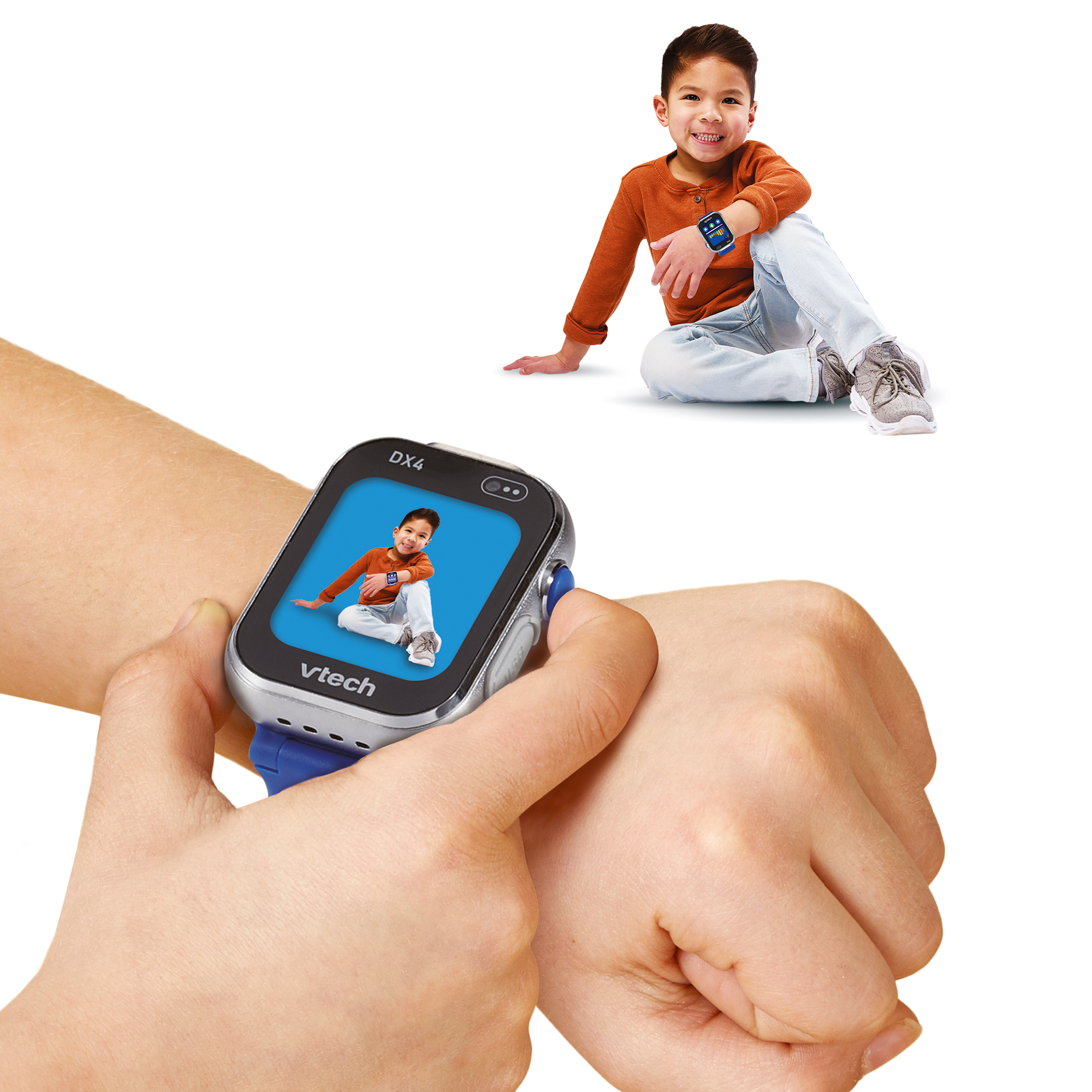 VTech KidiZoom Smartwatch DX4 bleue – image 4