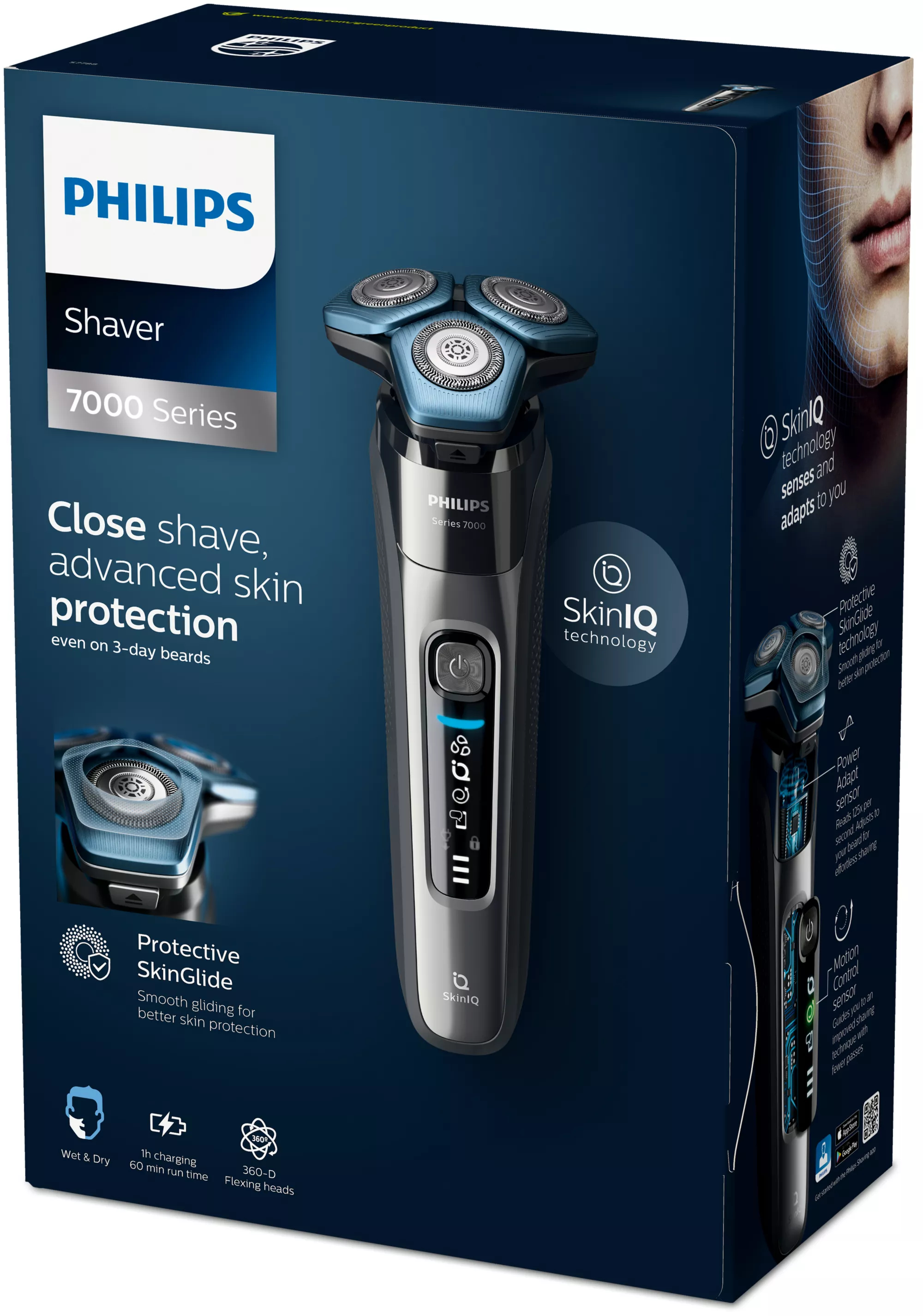 Philips 7000 series S7788/20 men's shaver Rotation shaver Trimmer Grey – image 2