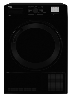 Beko DTGC7000 сушилка для белья Отдельно стоящий Фронтальная загрузка 7 kg Черный