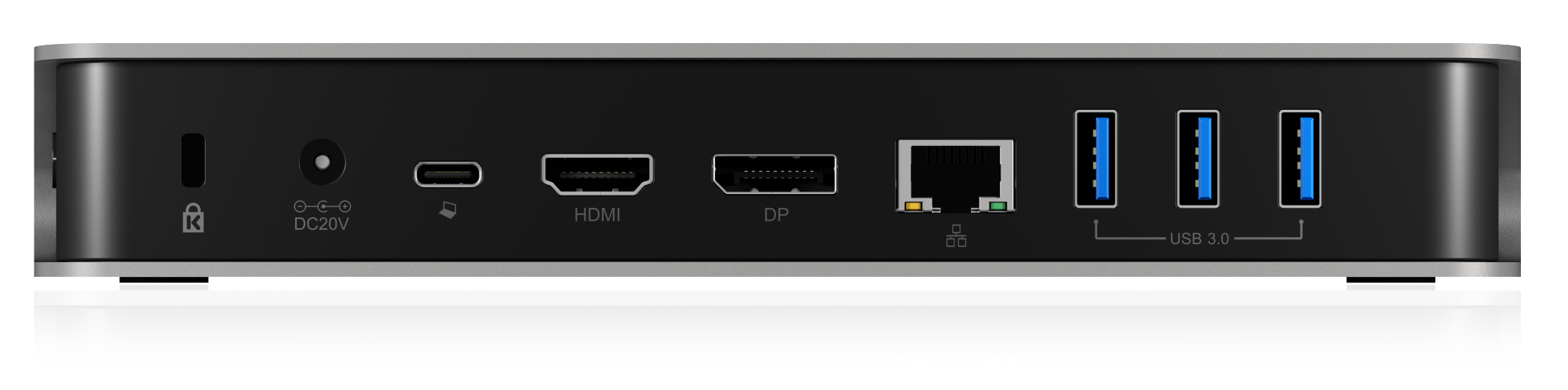 ICY BOX IB-DK2408-C Wired USB 3.2 Gen 1 (3.1 Gen 1) Type-C Black, Silver – image 5