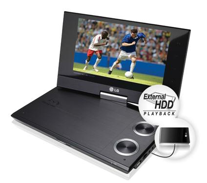 LG DP691D portable DVD/Blu-Ray player Convertible – image 3