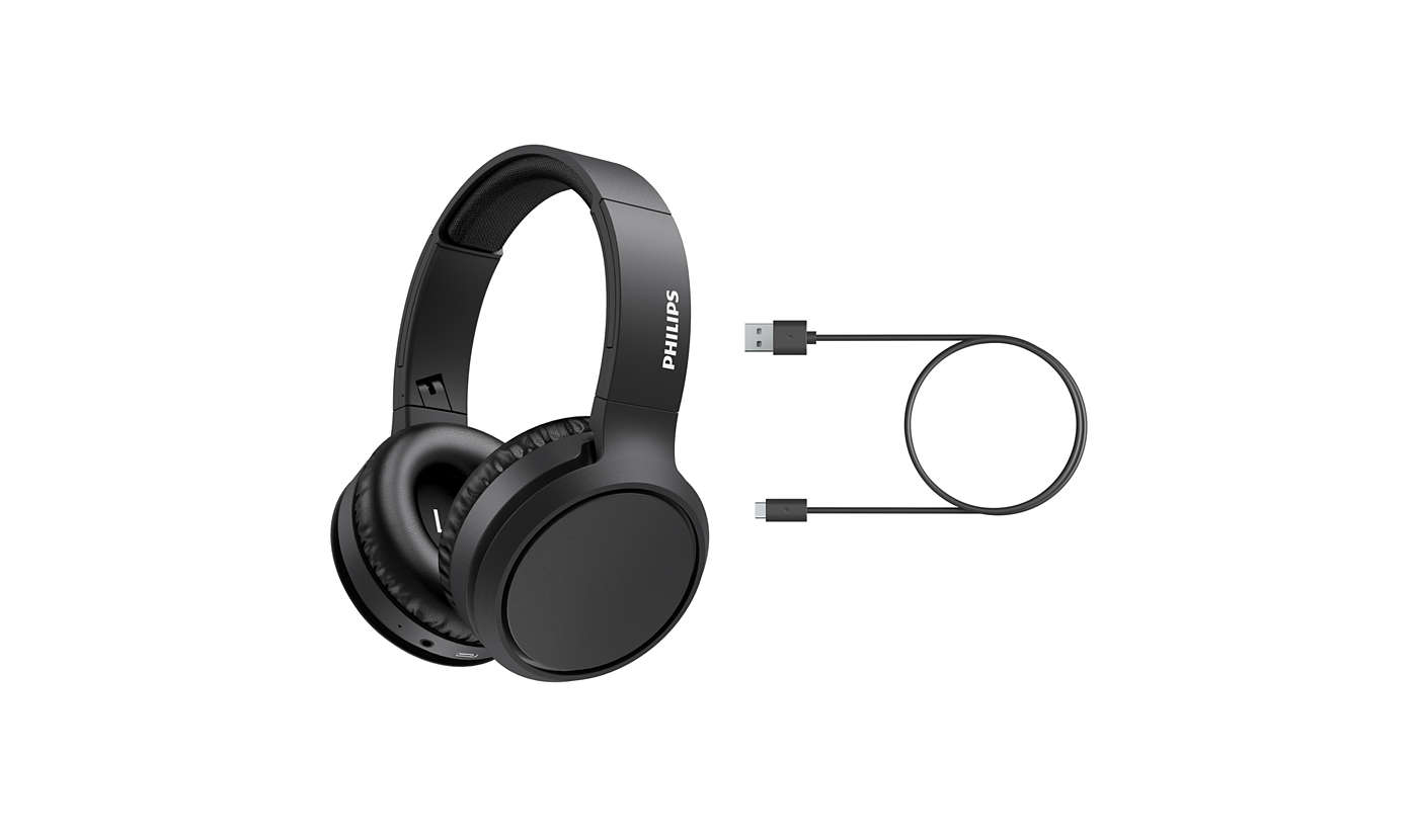 Philips TAH5205BK/00 headphones/headset Wired & Wireless Head-band Calls/Music USB Type-C Bluetooth Black – image 3