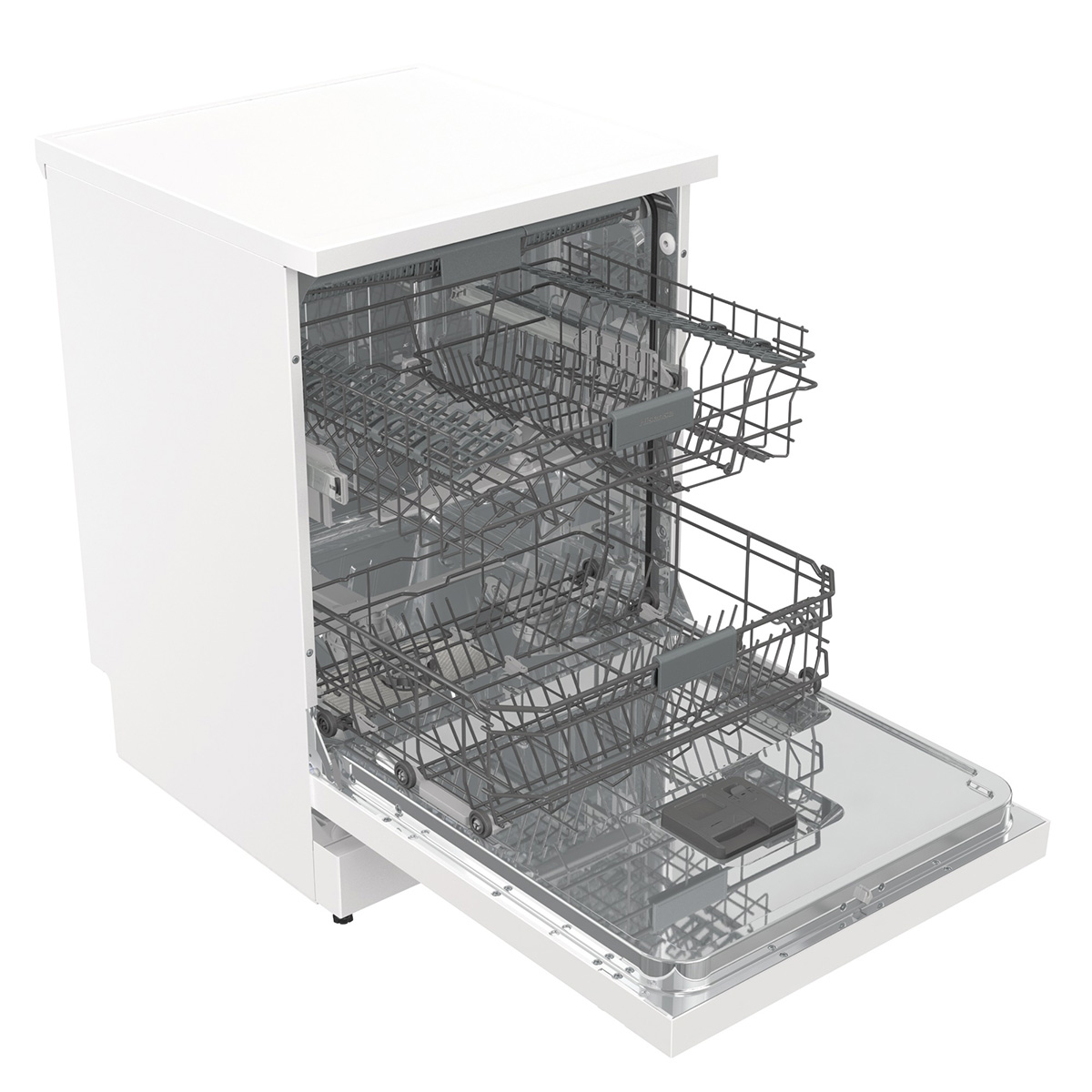 Hisense HS673C60W dishwasher Freestanding 16 place settings – image 3
