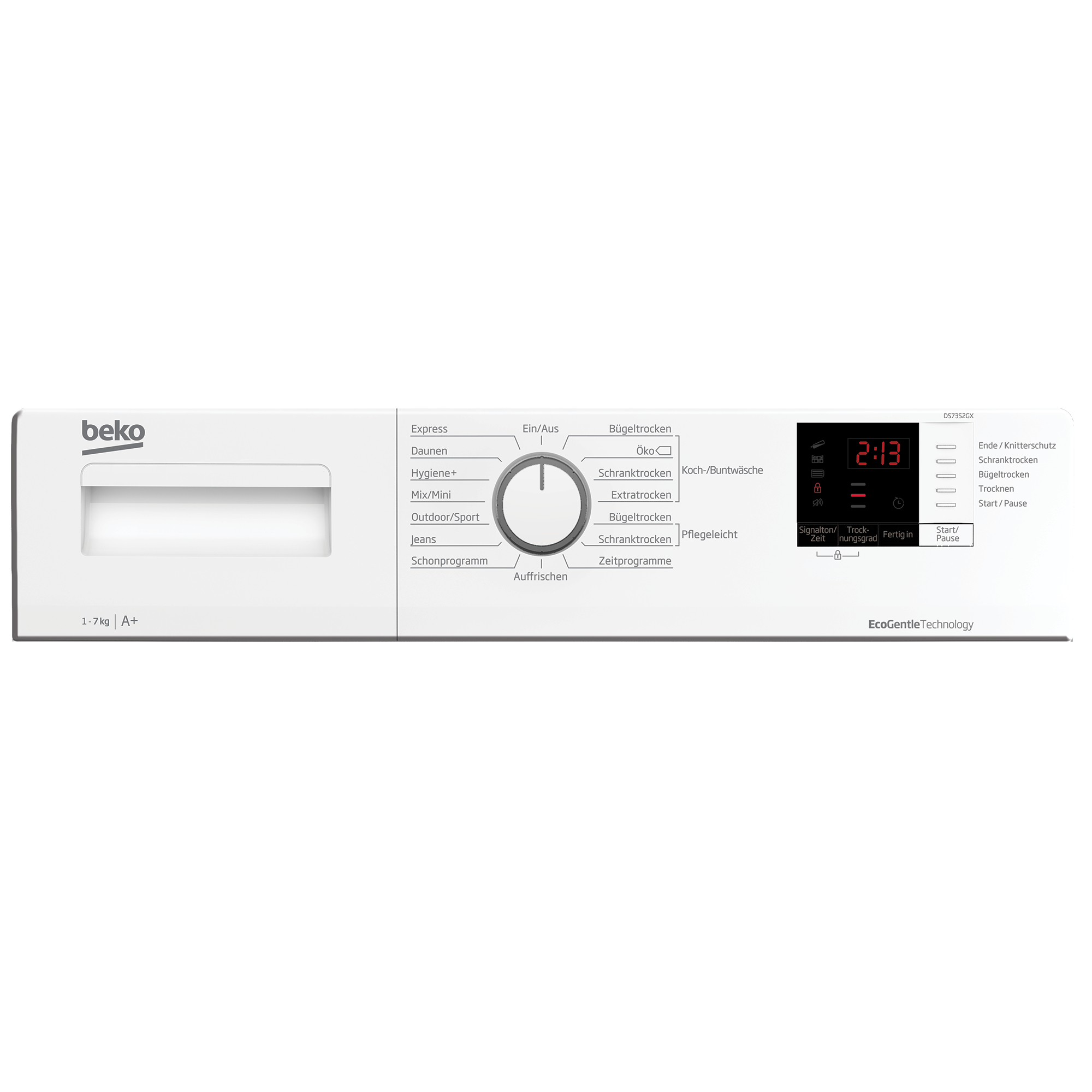 Beko DS73S2GX tumble dryer Freestanding Front-load – image 5