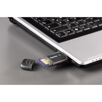 Hama 114731 card reader USB 2.0 Black – image 3