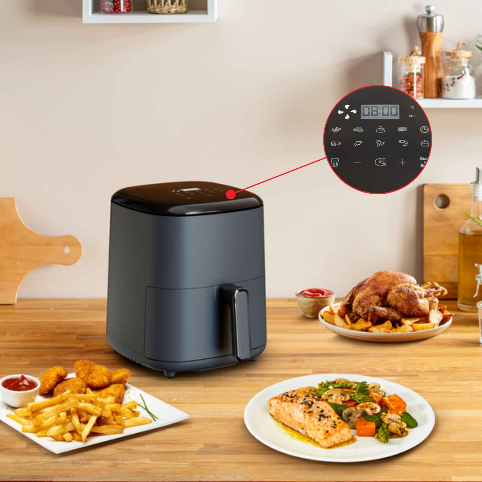 Tefal Easy Fry Max EY245B Single – image 6