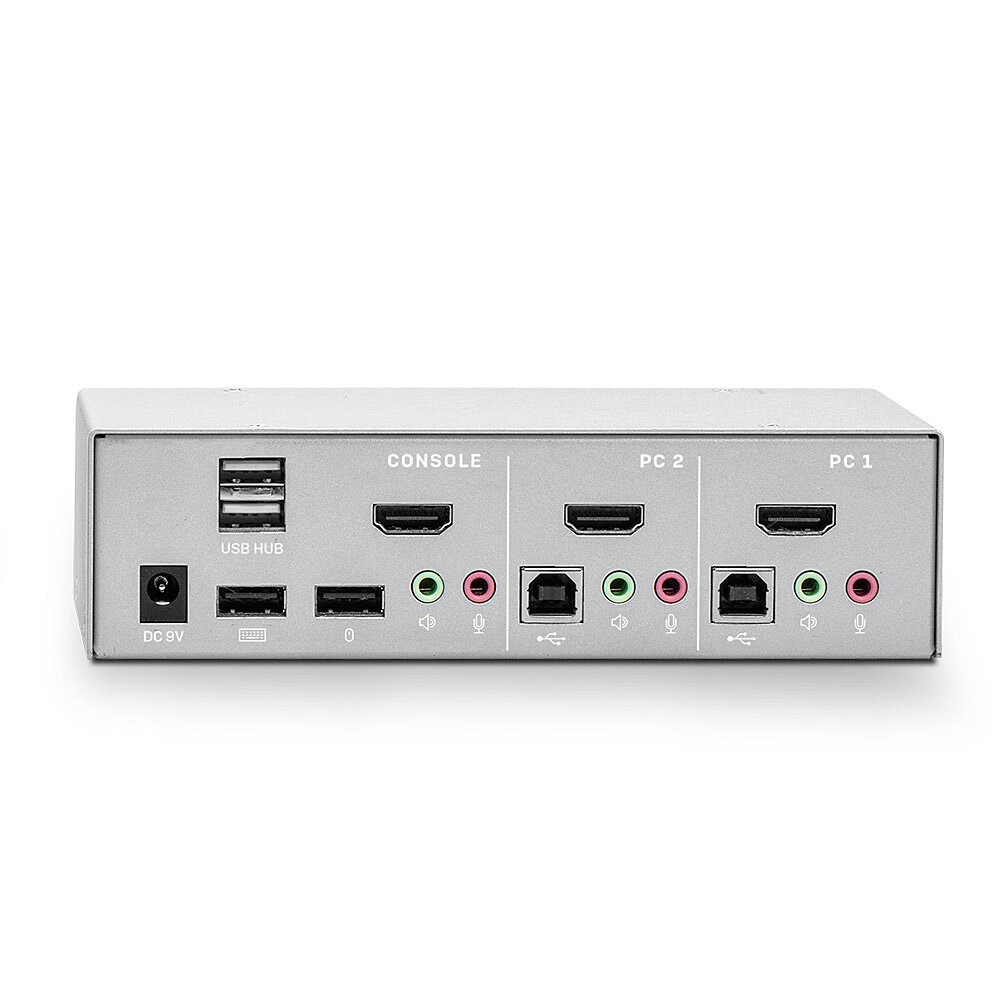 Lindy 39307 KVM switch Silver – image 4