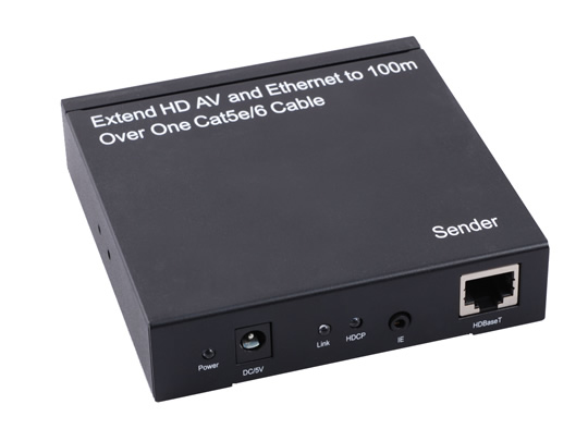 Microconnect HDMEX100 network extender Network transmitter & receiver Black