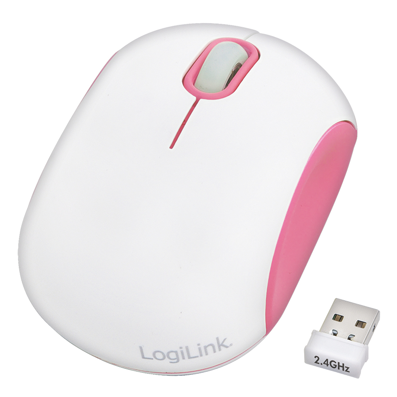LogiLink ID0083A mouse Office Ambidextrous RF Wireless Optical 1000 DPI – image 2
