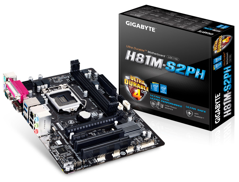 GIGABYTE GA-H81M-S2PH motherboard Intel® H81 LGA 1150 (Socket H3) micro ATX – image 4