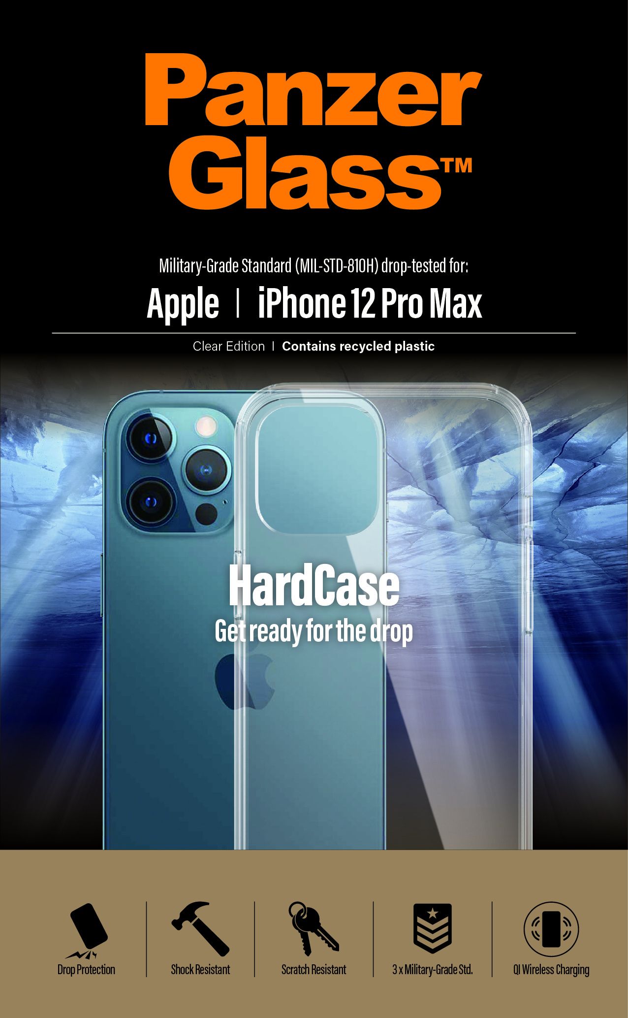 PanzerGlass® HardCase Transparent iPhone 12 Pro Max – image 4