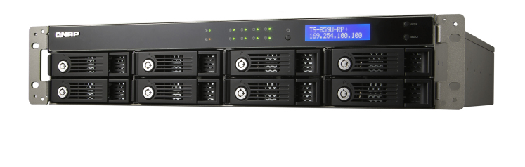 QNAP TS-859U-RP+, 8x 3 TB – image 3