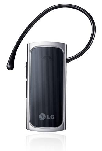 LG HBM-215 Headset Wireless Calls/Music Micro-USB Bluetooth Black, Silver