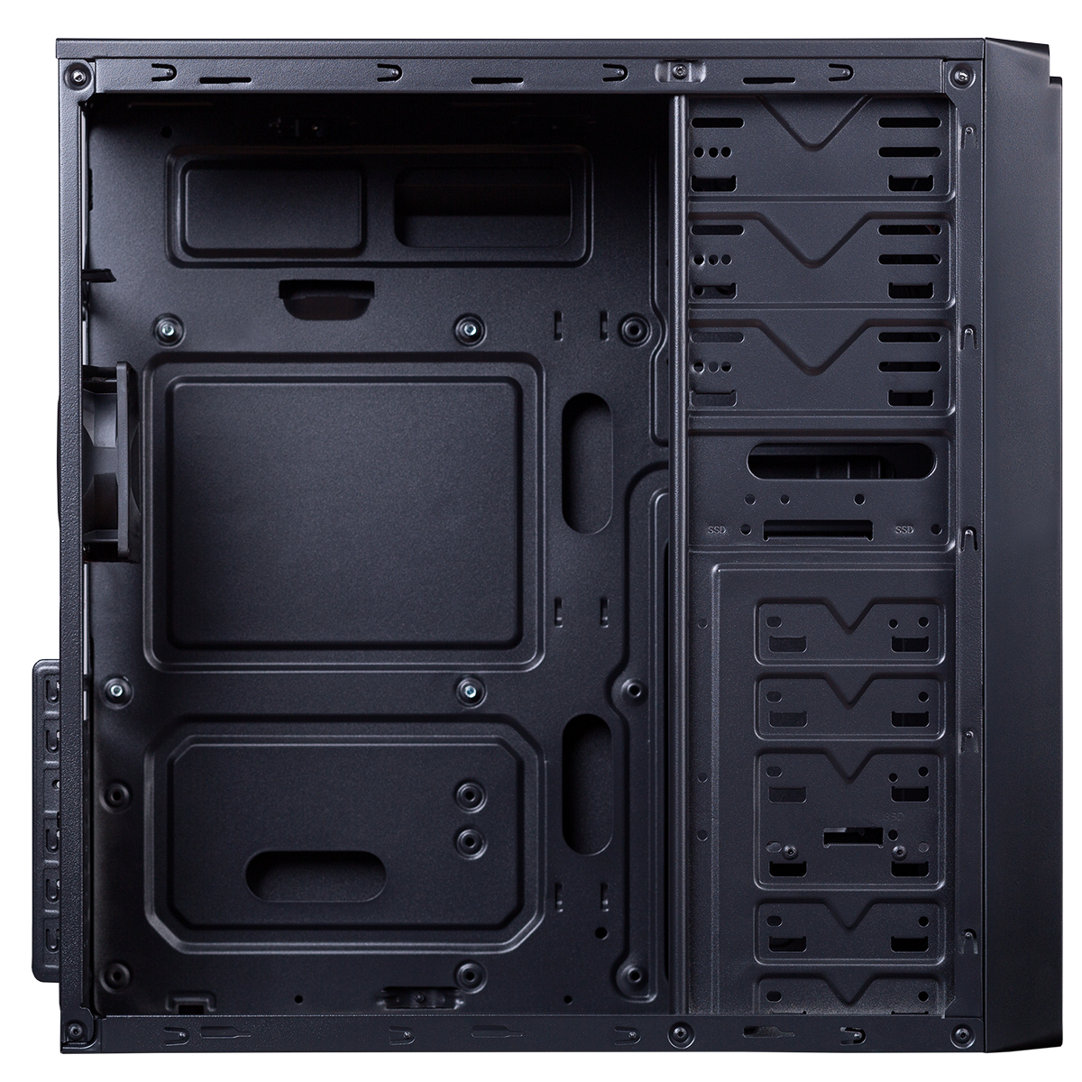 Hiditec IBOC Midi Tower Black – image 3
