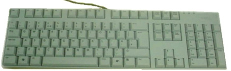 Dell 580-15374 keyboard Office USB AZERTY White