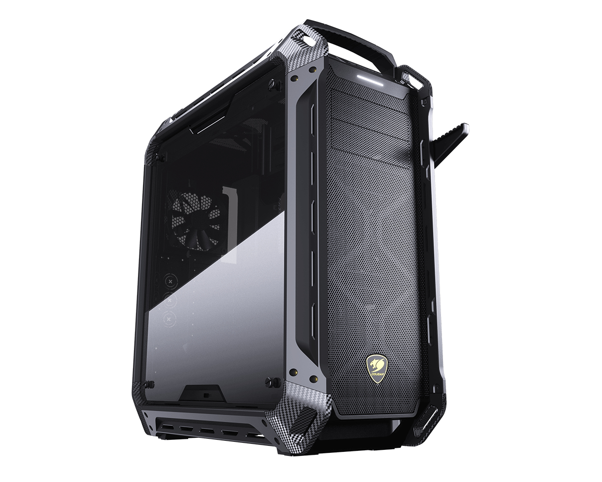 COUGAR Full Tower Case, Panzer Max-G, Black – image 4