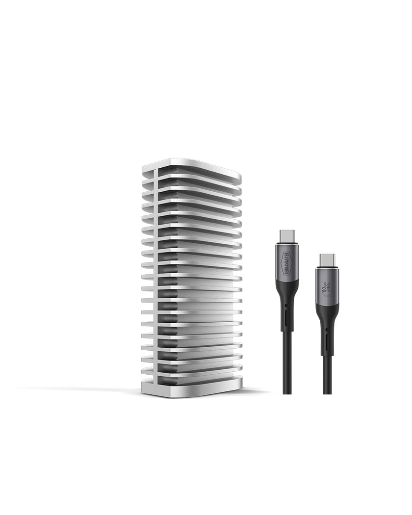 TerraMaster D1 SSD Pro SSD enclosure Aluminium M.2