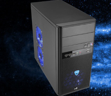 Aerocool QS-200 computer case Mini Tower Black – image 2
