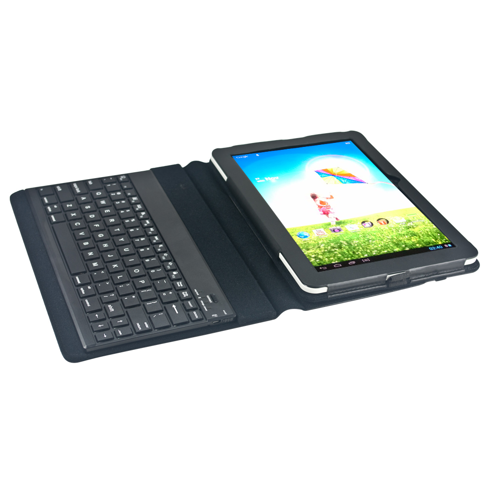 Hannspree 80-00000000G171 mobile device keyboard QWERTY Spanish Bluetooth Black – image 3