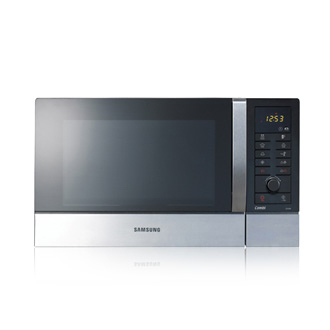 Samsung CE107M-3S microwave Black, Stainless steel Countertop – image 1
