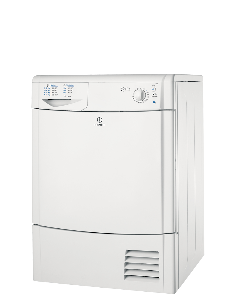 Indesit IDC85 tumble dryer Freestanding Front-load