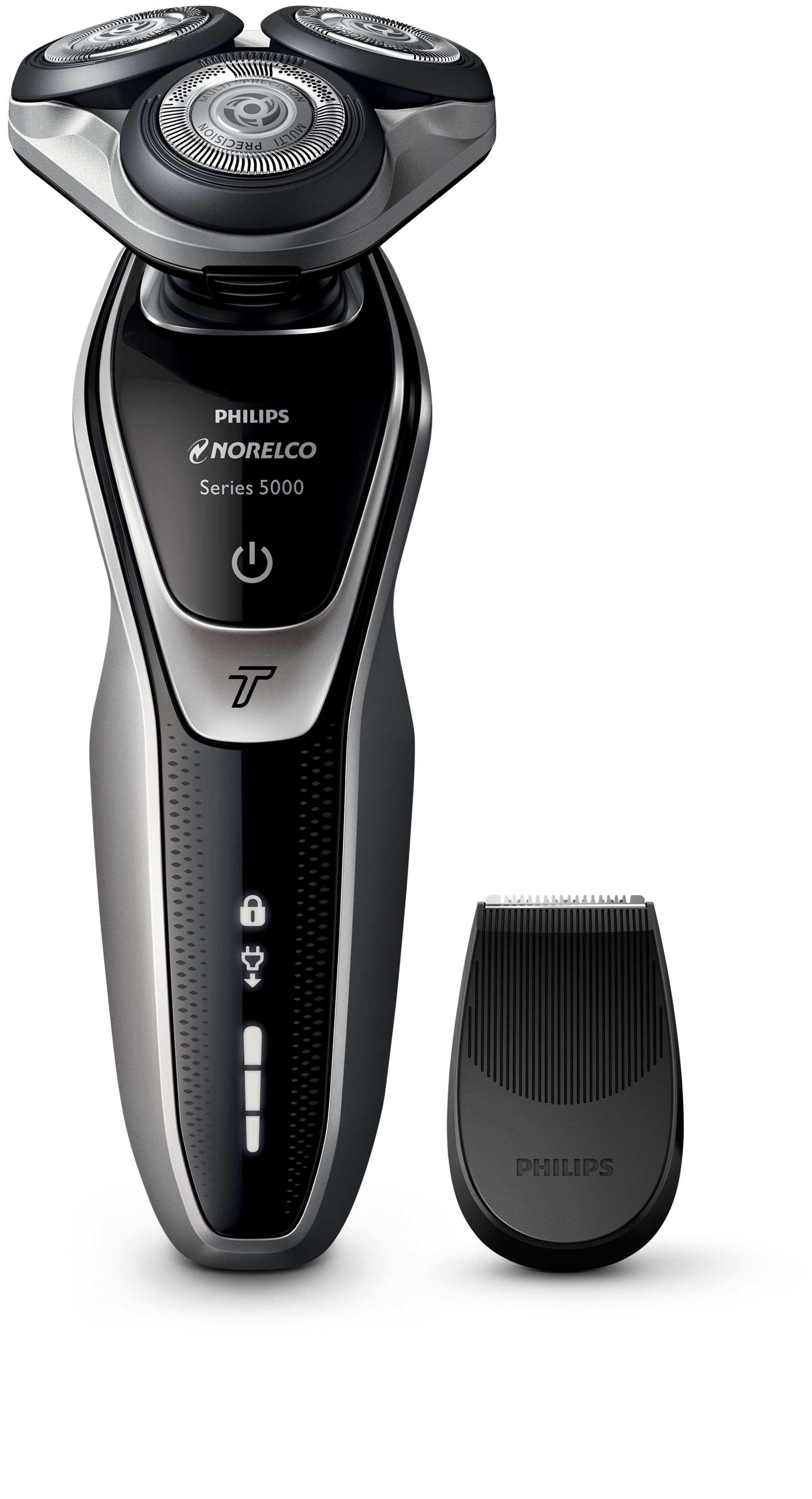 Philips Norelco Shaver 5500 S5370/81 men's shaver Rotation shaver Trimmer Black, Grey
