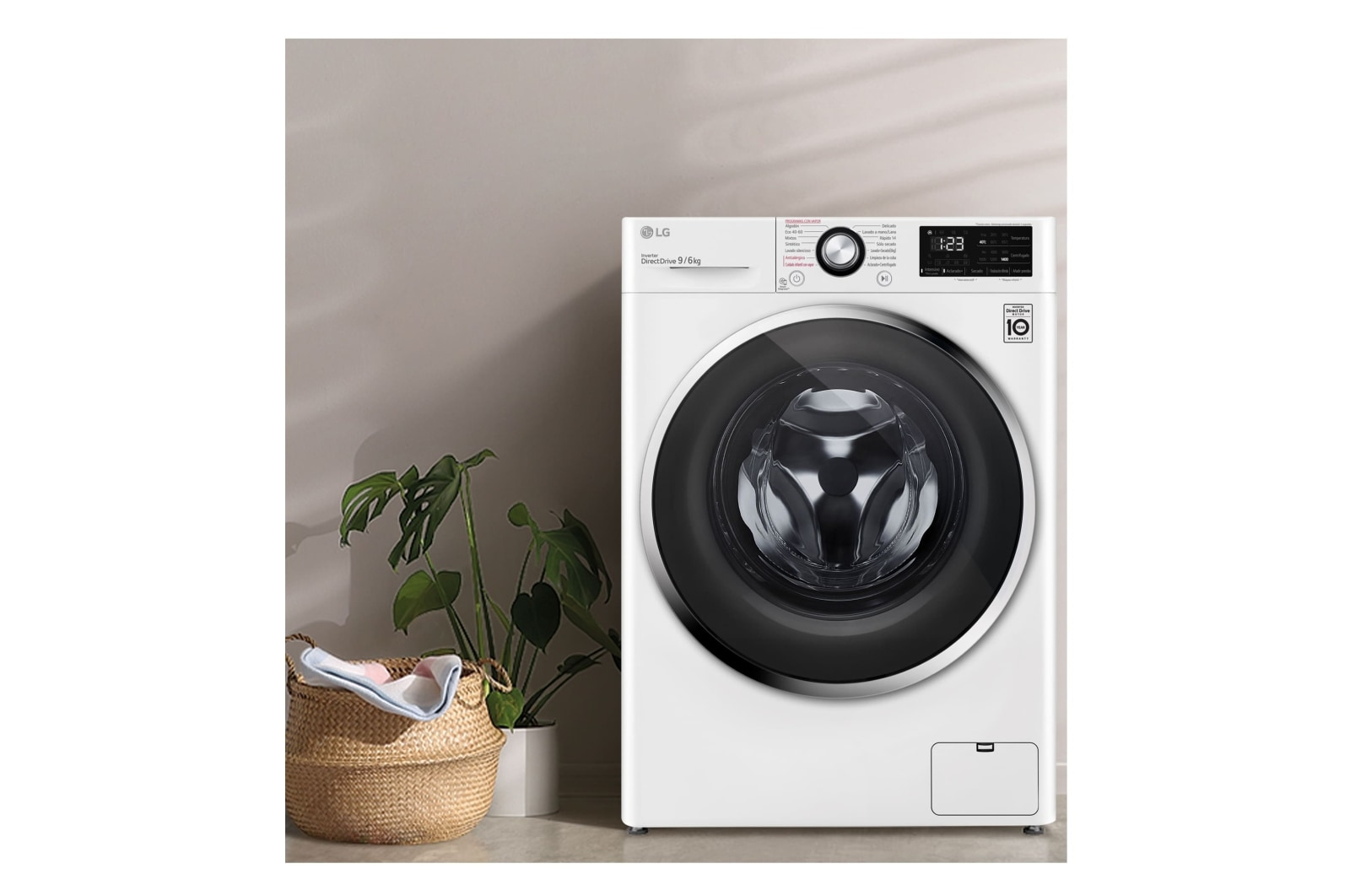 LG F4DV3109S2W washer dryer Freestanding Front-load White – image 9