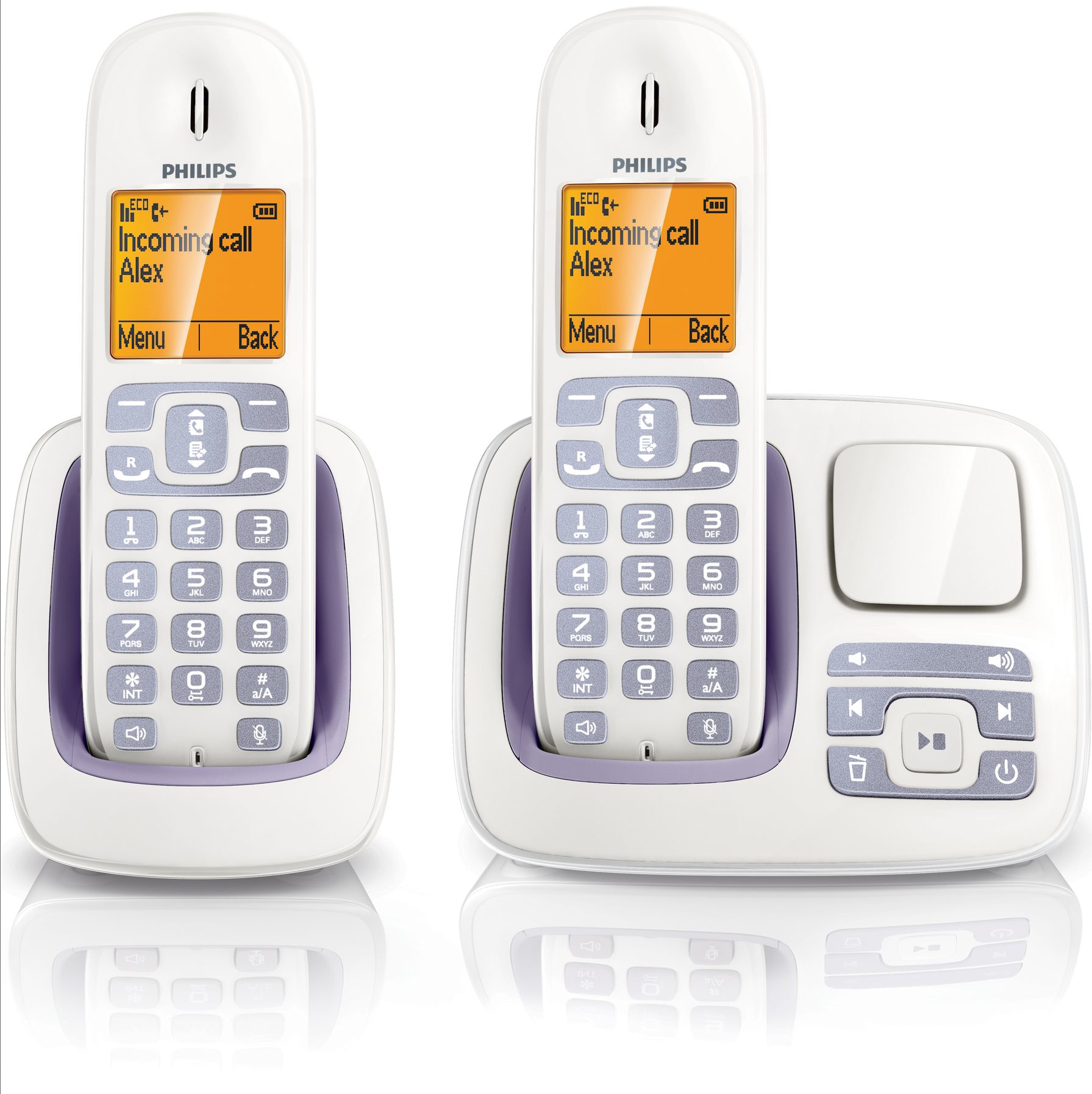 Philips BeNear Cordless phone with answering machine CD2952WP/38 – image 2