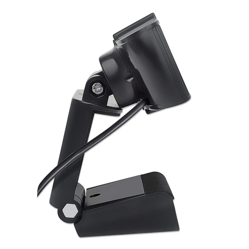 Manhattan USB Webcam, Two Megapixels (Clearance Pricing), 1080p Full HD, USB-A, Integrated Microphone, Adjustable Clip Base, 30 frame per second, Black, Three Y – image 5