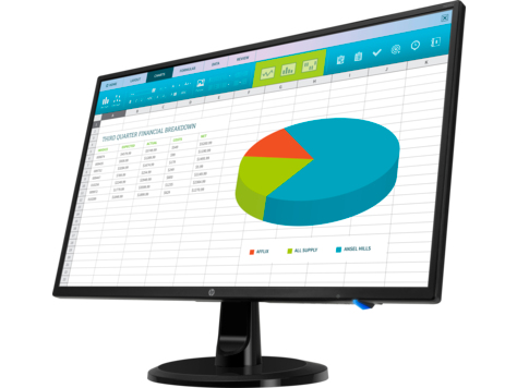 HP N246v computer monitor – image 3