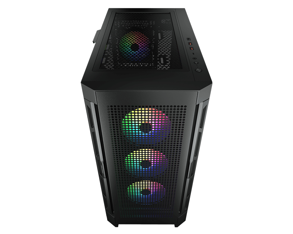 COUGAR Midi Tower Case Duoface Pro ARGB, Black – image 6
