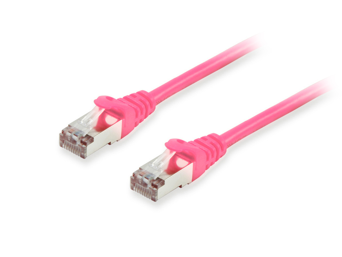 Equip 606902 cavo di rete Rosa 05 m Cat6a S/FTP (S-STP)