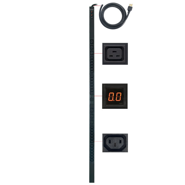 CyberPower PDU30MVHVT30F power distribution unit (PDU) 30 AC outlet(s) 0U Black