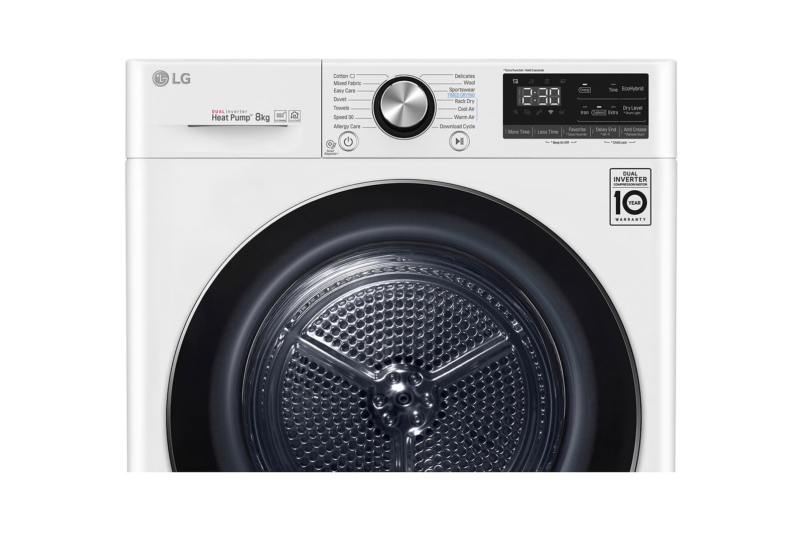 LG RC80V9AV3Q tumble dryer Freestanding Front-load – image 7