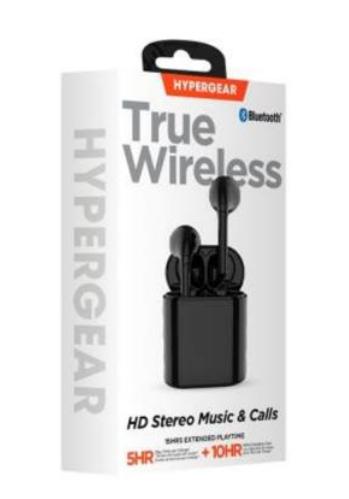 JVC HYPERGEAR headphones/headset Wireless In-ear Calls/Music Bluetooth Black – image 2