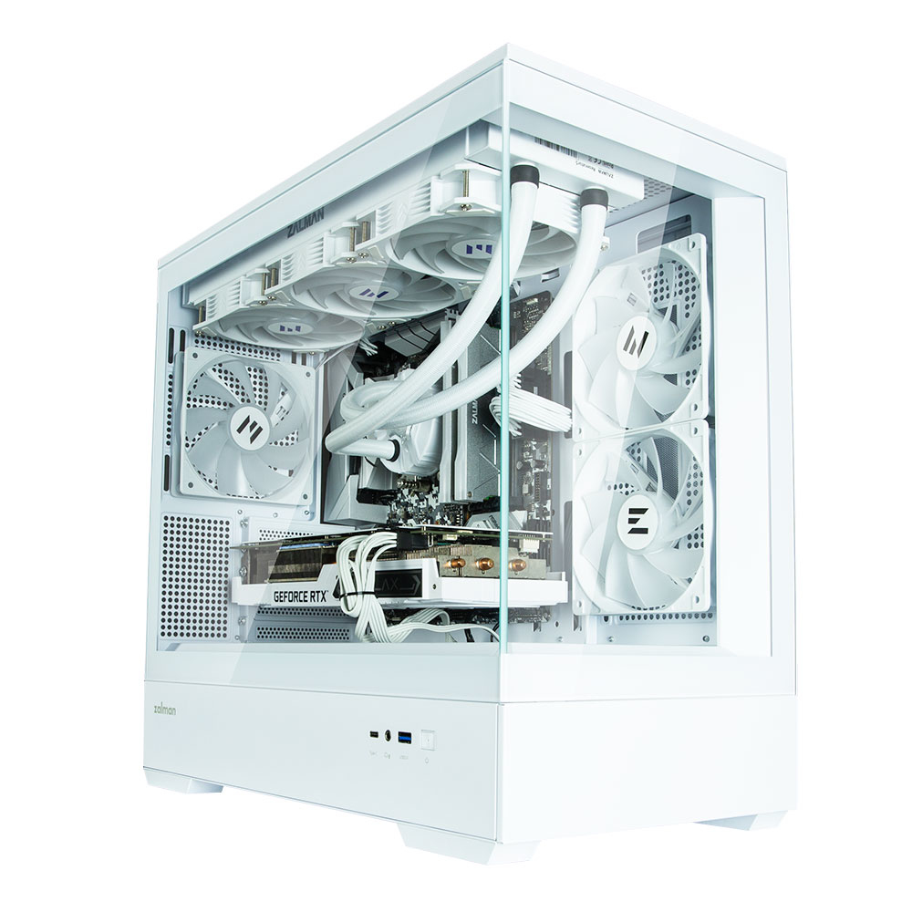 Zalman P30 WHITE computer case Mini Tower image 7