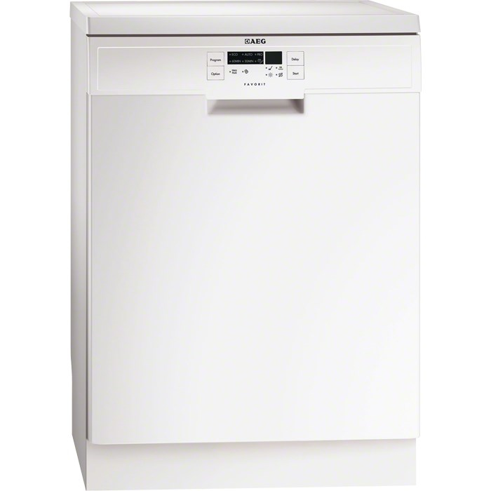 AEG F55520W0 Freestanding 12 place settings