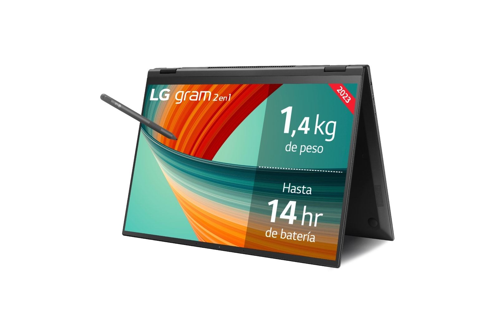 LG 16T90R-G.AA75B laptop Intel® Core™ i7 i7-1360P Hybrid (2-in-1) – image 1