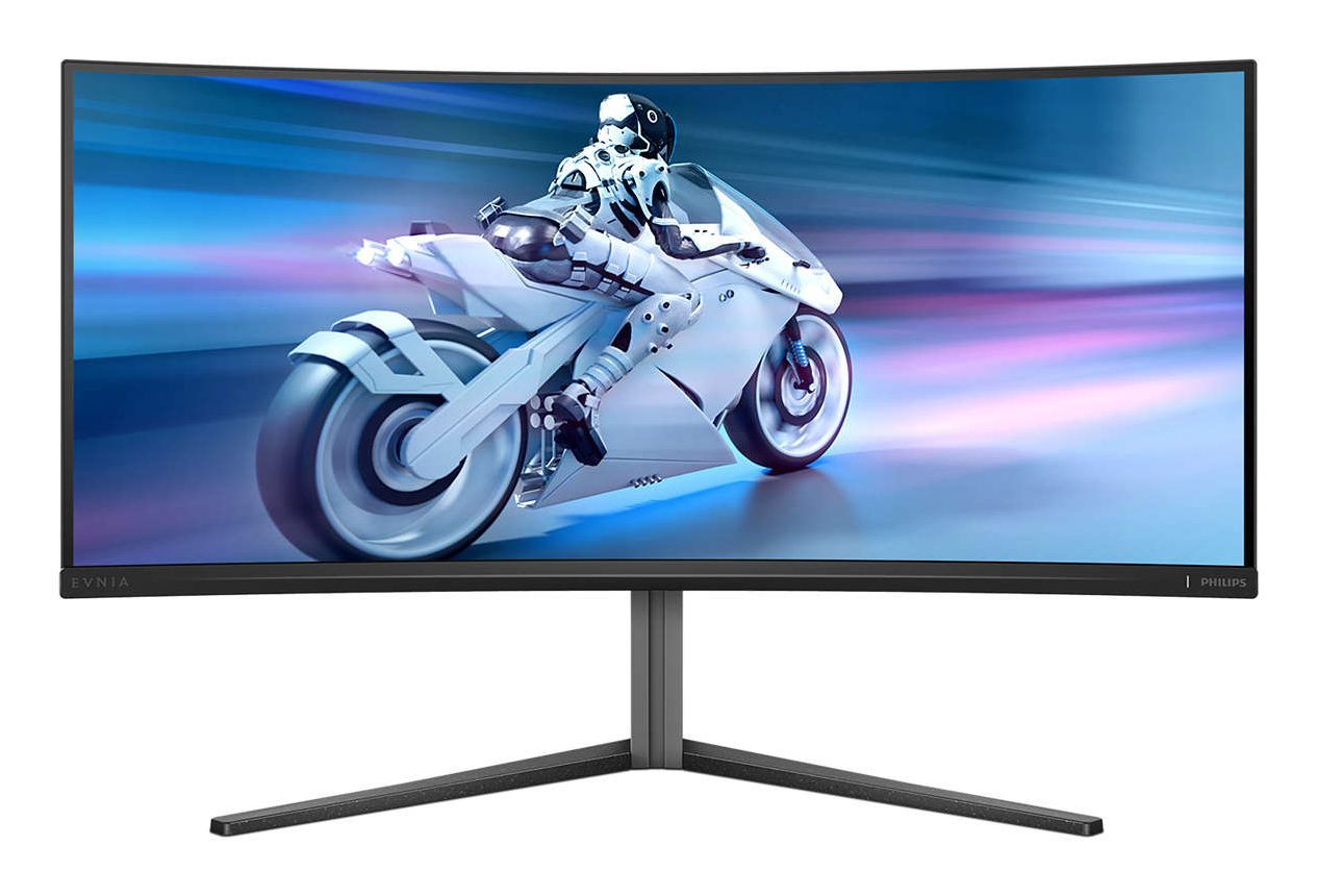 Philips Evnia 34M2C6500/00 Monitor PC 864 cm (34") 3440 x 1440 Pixel Wide Quad HD QD-OLED Grigio
