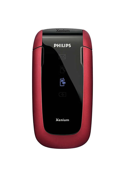 Philips Xenium CT9A9HRED/00 mobile phone – image 1