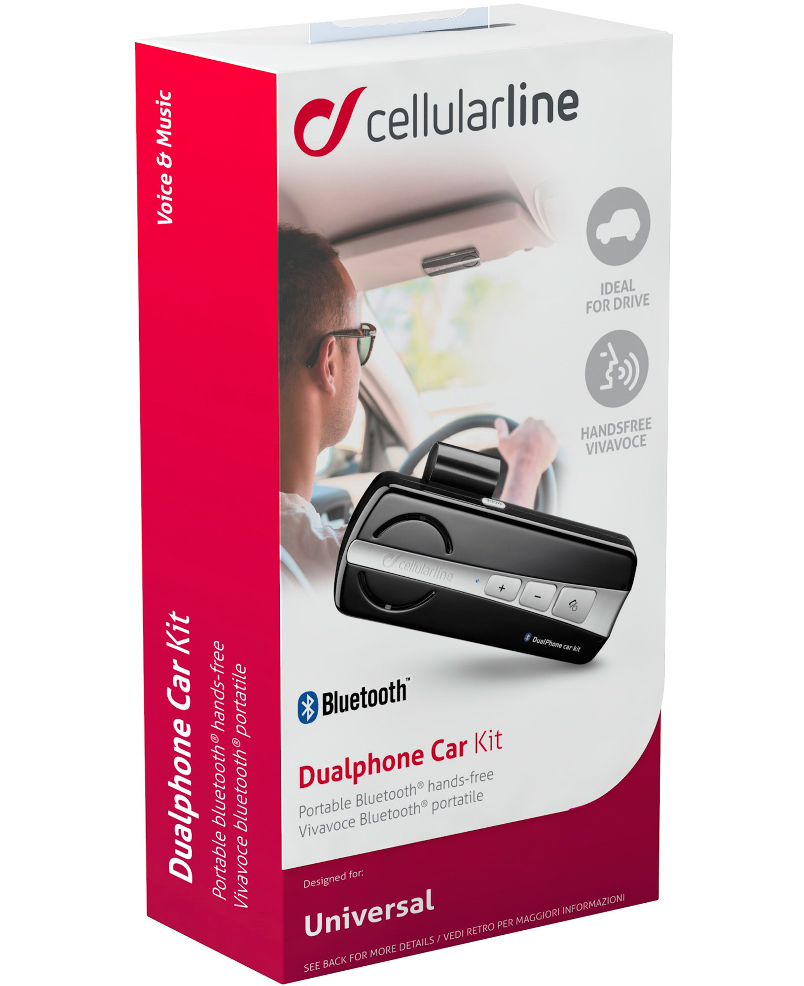 Cellularline Dualphone Car Kit - Universal – image 3