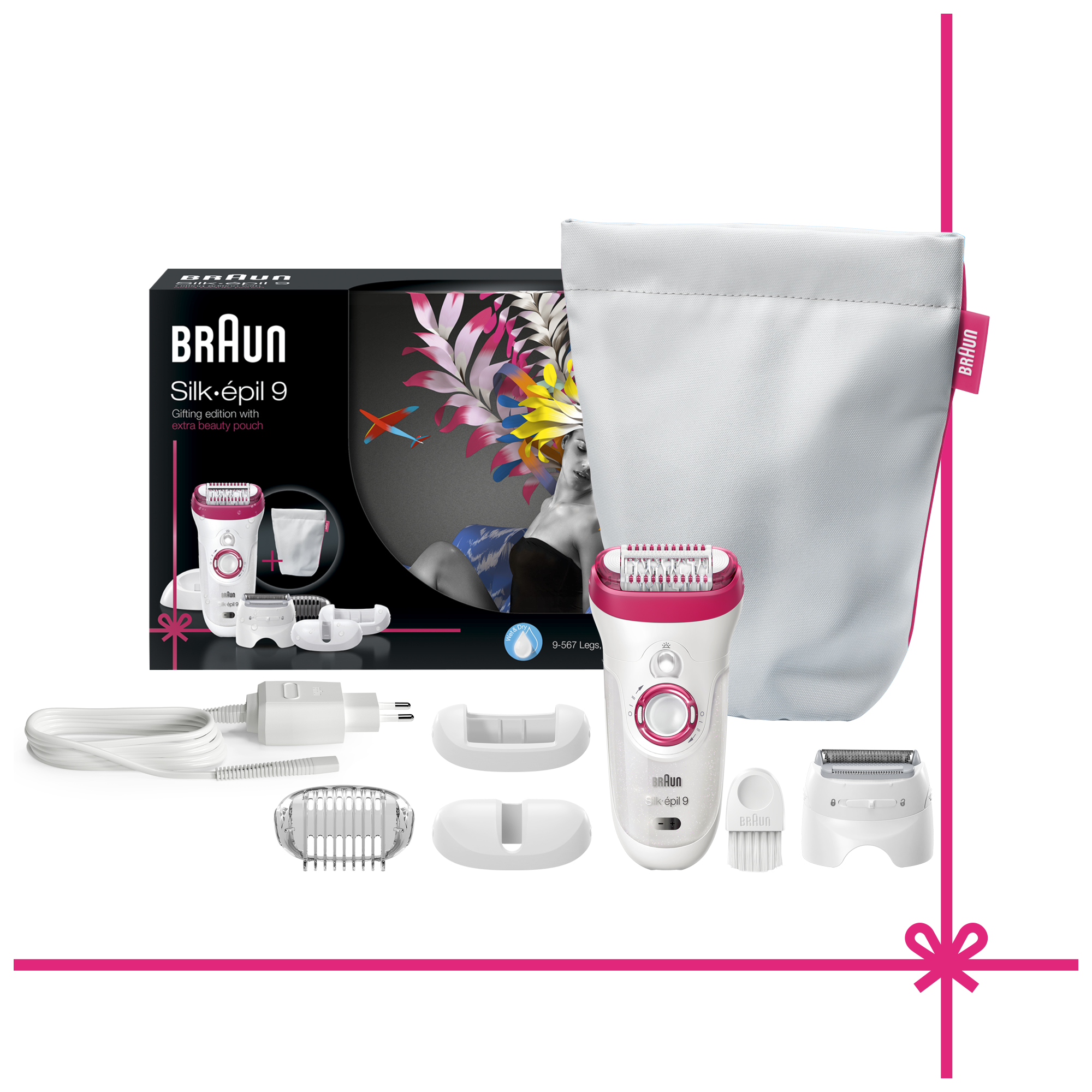 Braun Silk-épil Limited Edition 9 9-567 Wet & Dry + 6 extra's – image 7