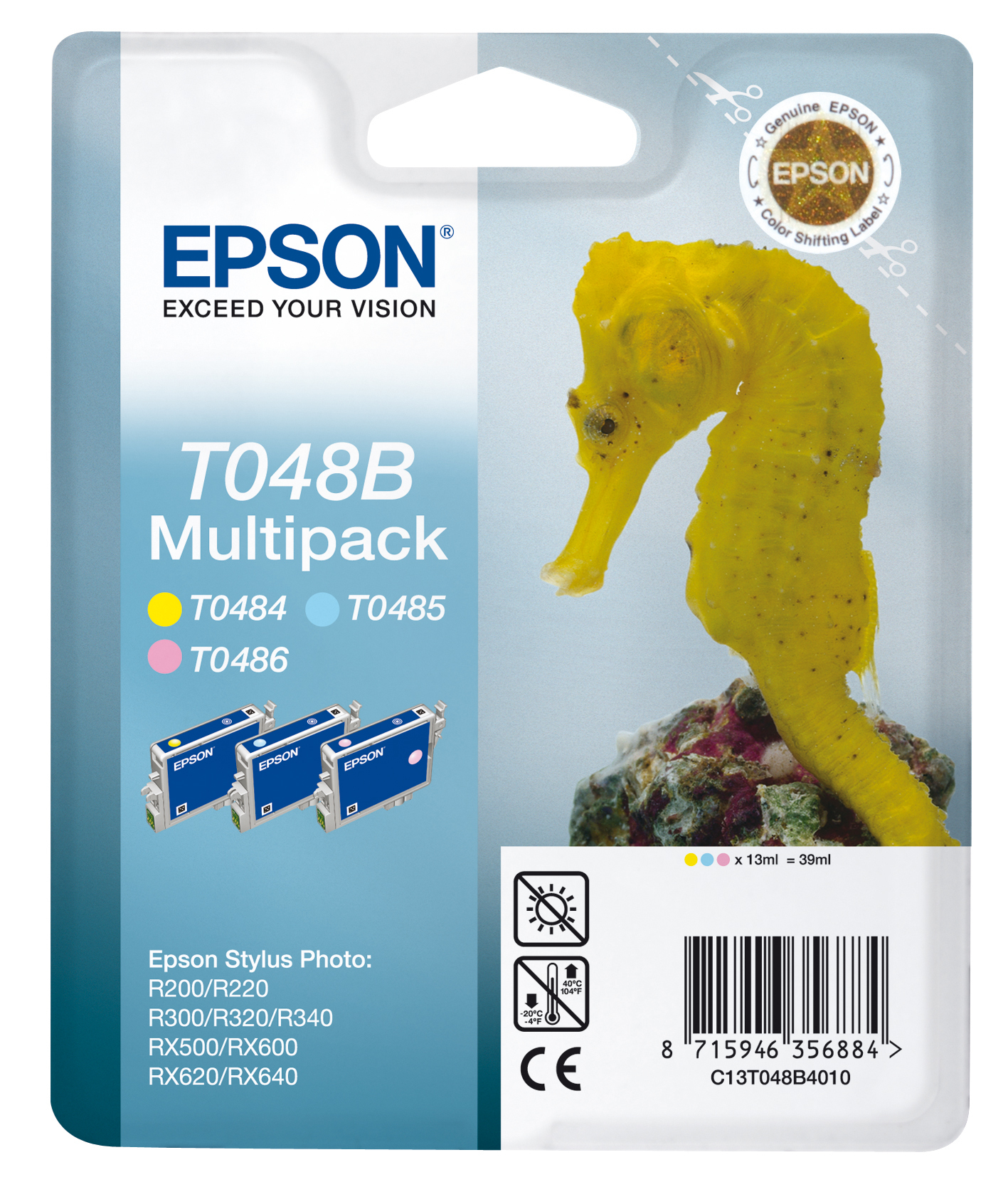 Epson Seahorse Multipack 3-colours T048B – image 1