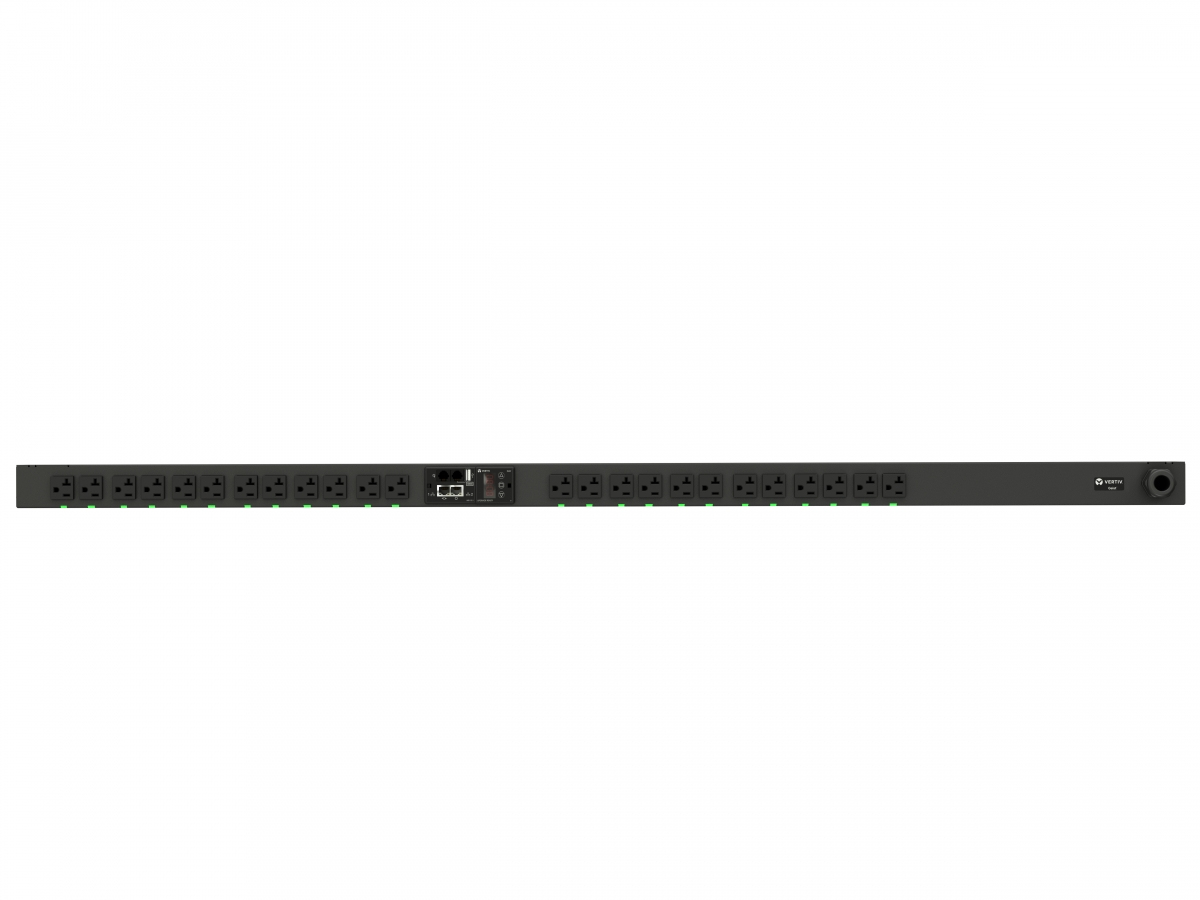 Vertiv Geist MNR3EGC0-24S203-2TL5A0A10-S power distribution unit (PDU) 24 AC outlet(s) 0U Black