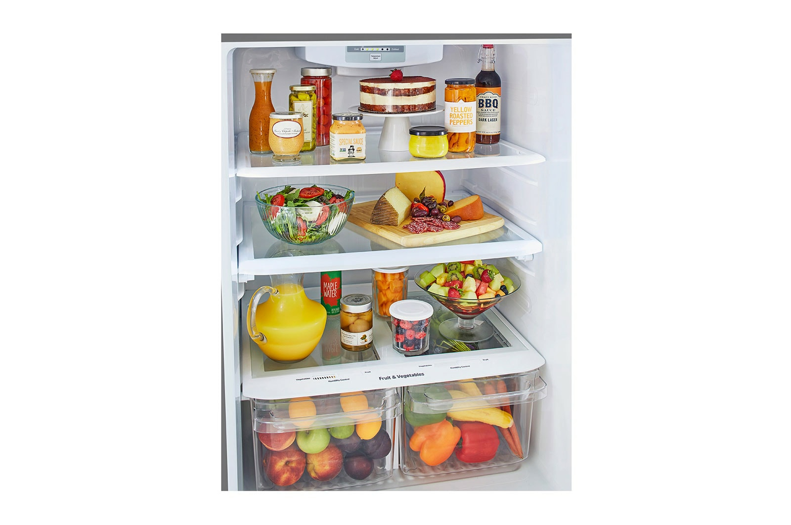 LG LT57BPSX fridge-freezer Freestanding Stainless steel – image 5