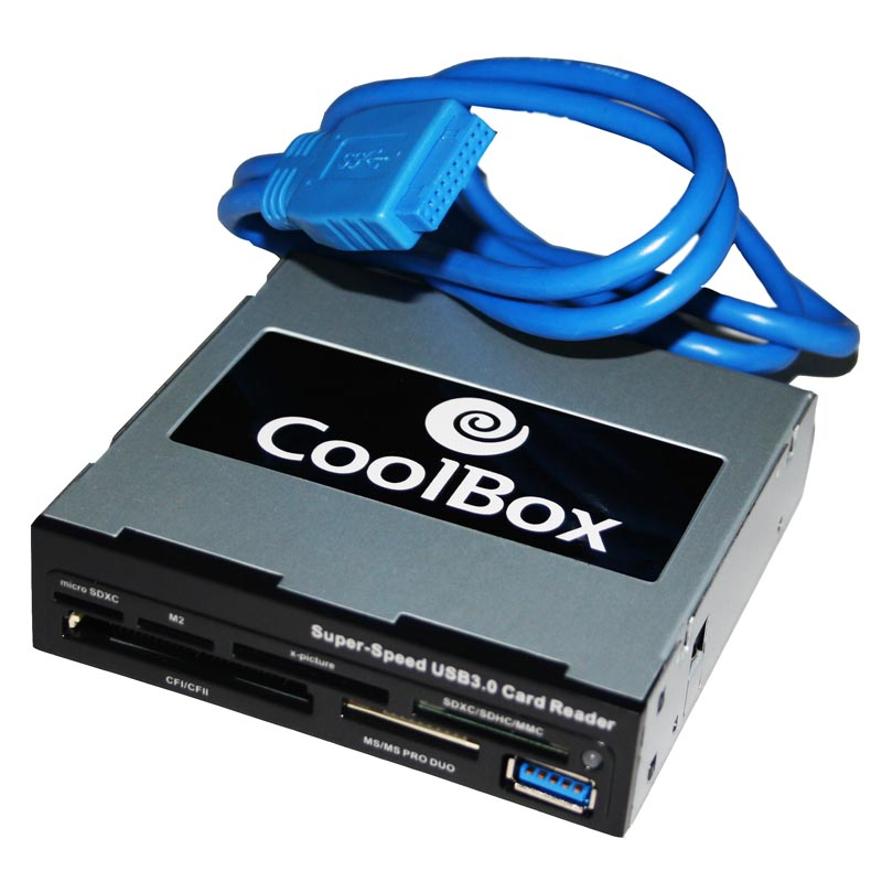 CoolBox CR-700 card reader Internal Black – image 2