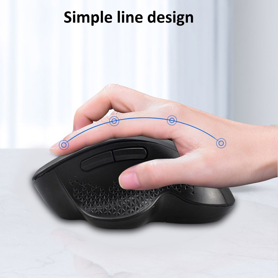 Equip 6-Button Dual Mode Wireless mouse, Rechargeable – image 4